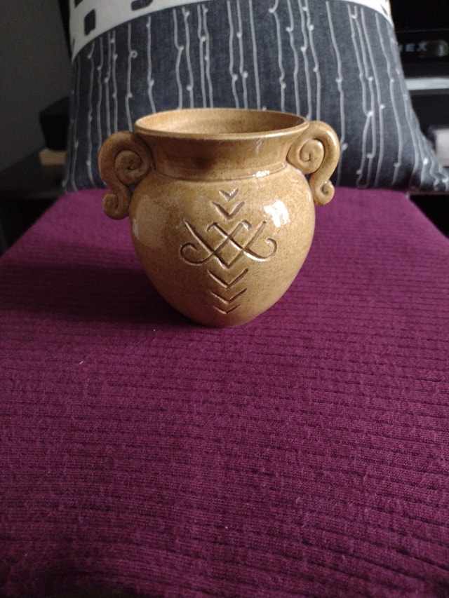 Small bowl or vase - photo 2