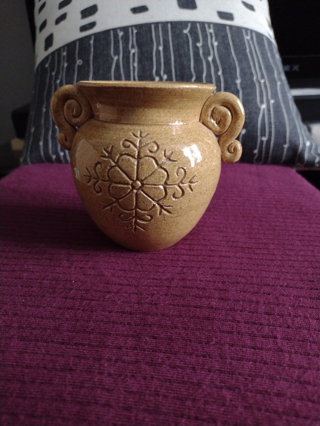 Small bowl or vase - photo 5