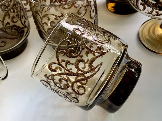Vintage Libbey Prado Glasses, Set of 2