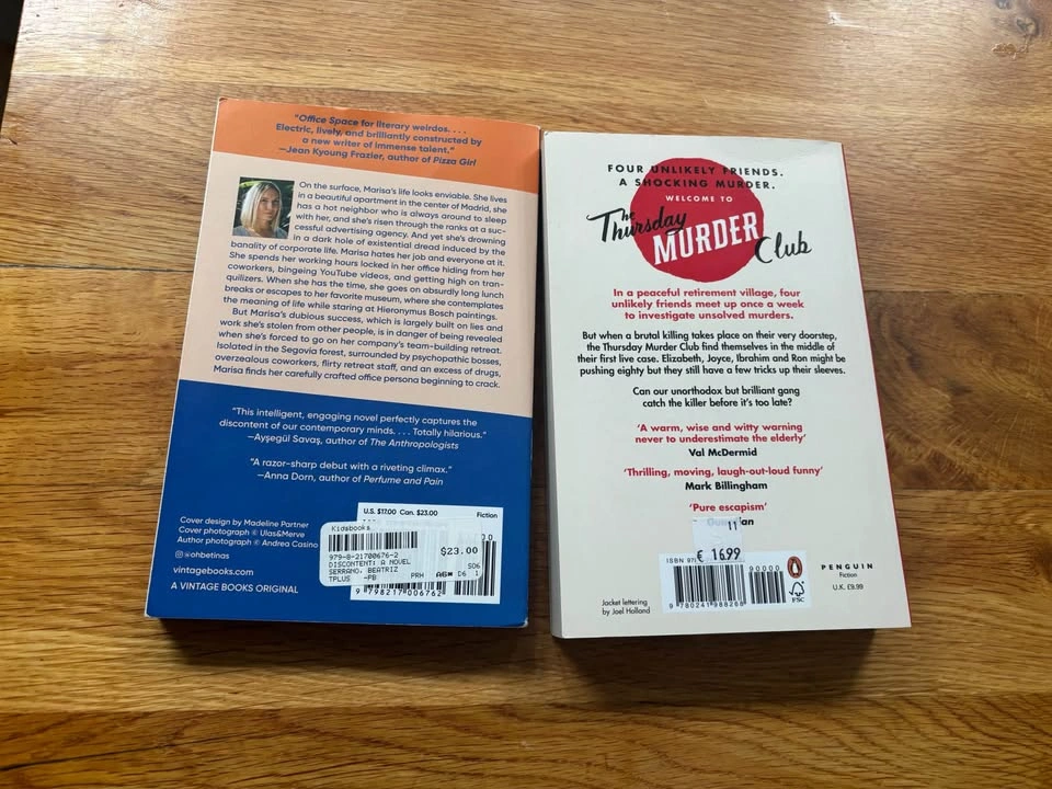 Discontent & The Thursday Murder Club Books - photo 2