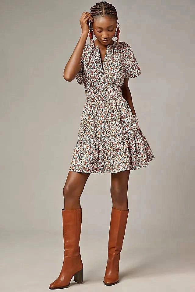 Anthropologie The Somerset Mini Dress ~ Size Small BNWT