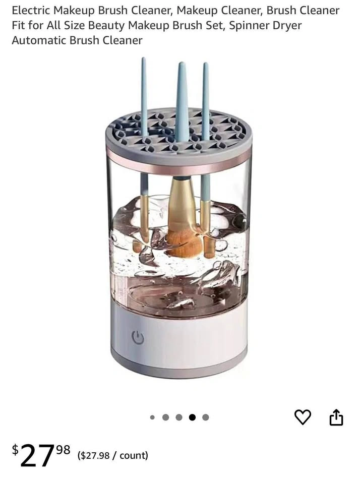 Electric Makeup Brush Cleaner