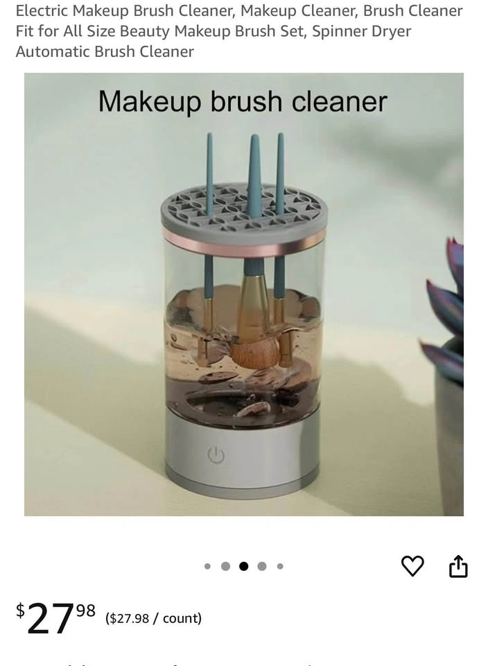 Electric Makeup Brush Cleaner - photo 2