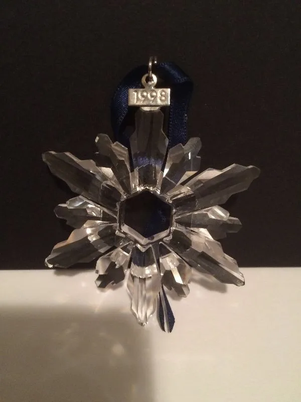 Swarovski 1998 Christmas Ornament thumbnail
