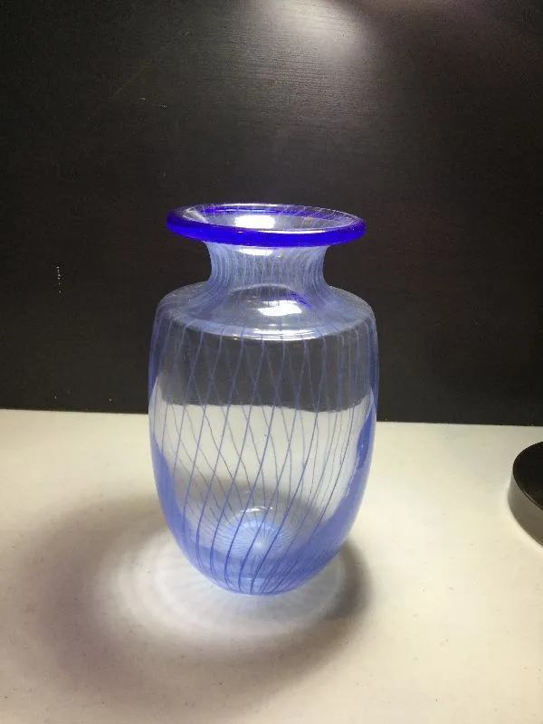 Kosta Boda Vase Blue Line thumbnail