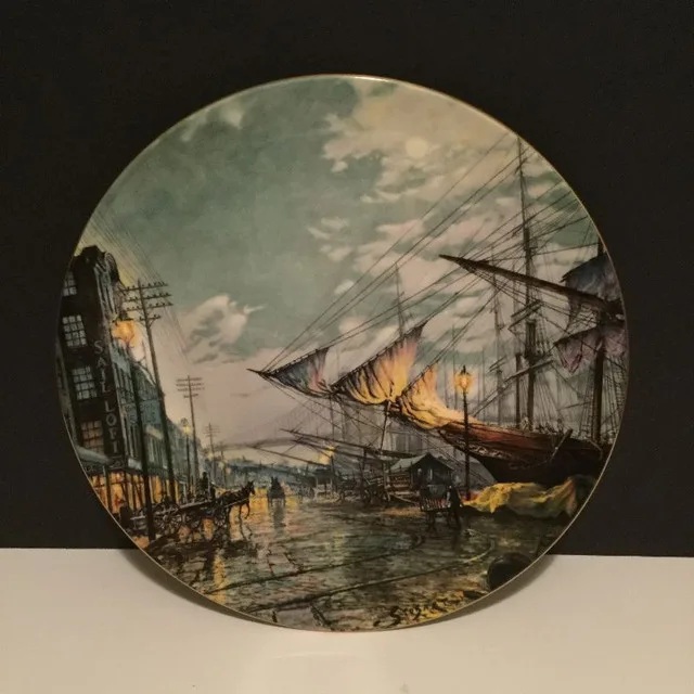 Royal Doulton Sailing with the Tide Plate thumbnail