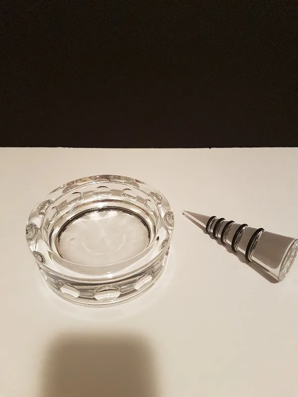Crystal Bottle Holder and Stopper thumbnail