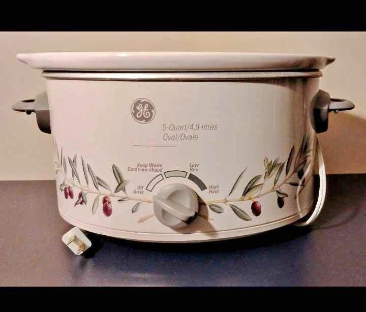 GE 5 Quart Take & Carry Slow Cooker  $40 obo
