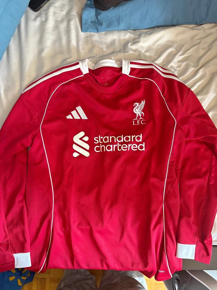 Liverpool 2025/2026 Home Jersey