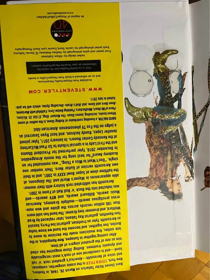 Hardcover Memoir Steven Tyler image indicator(4)