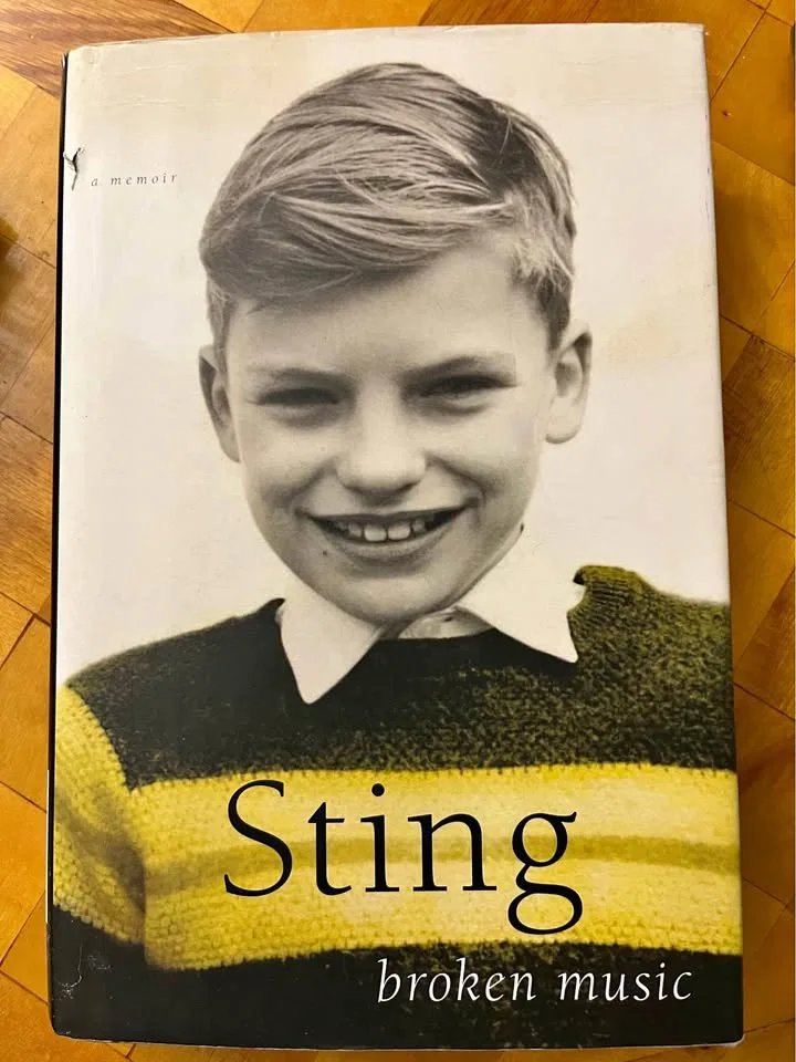 Hardcover Memoir - Sting Broken Music thumbnail