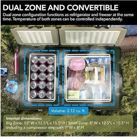 Camp/RV Dual Zone Freezer/Fridge image indicator(2)