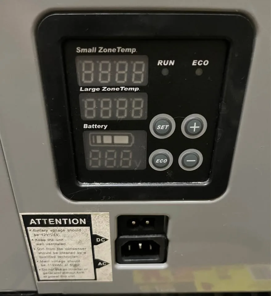 Camp/RV Dual Zone Freezer/Fridge image indicator(8)