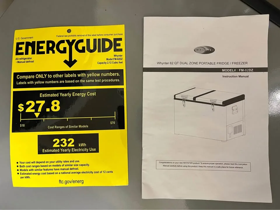 Camp/RV Dual Zone Freezer/Fridge image indicator(9)