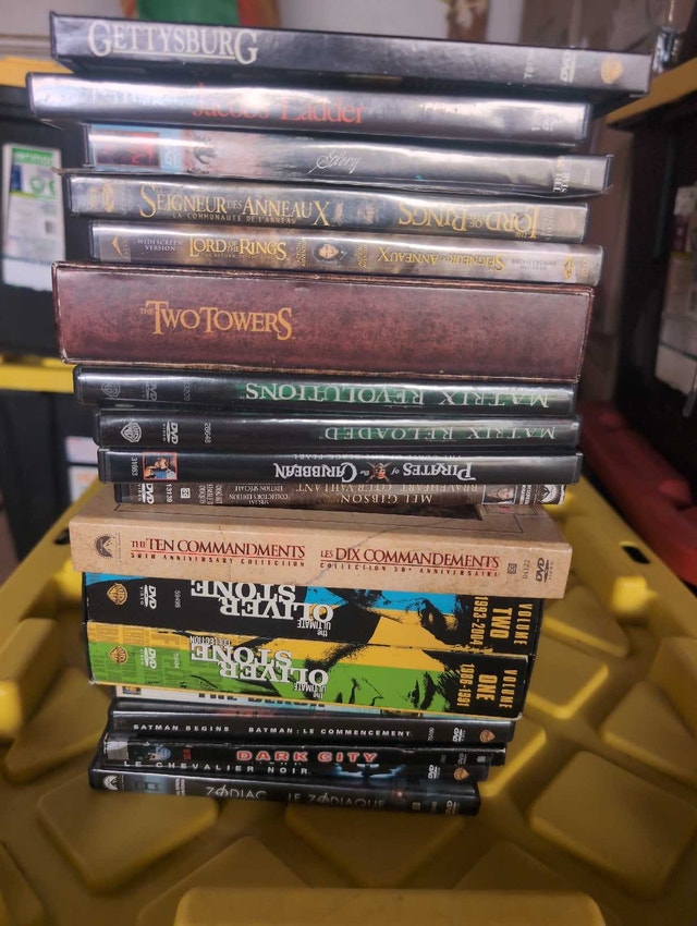 Collection of DVD Movies