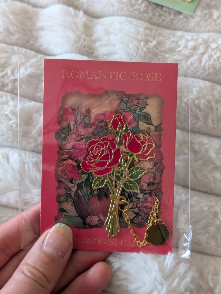 Beautiful Metal Flower Bookmark - photo 3