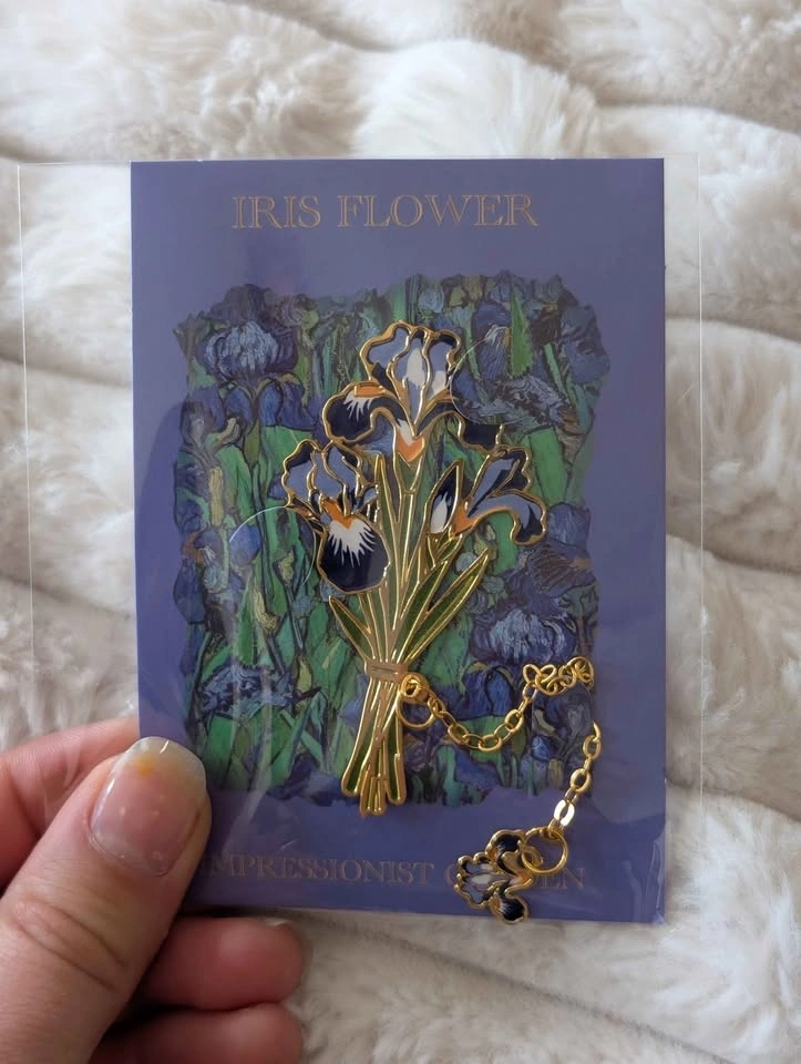 Beautiful Metal Flower Bookmark - photo 5