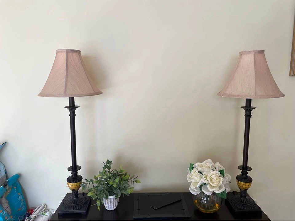 Elegant Candle Stick Style Lamps