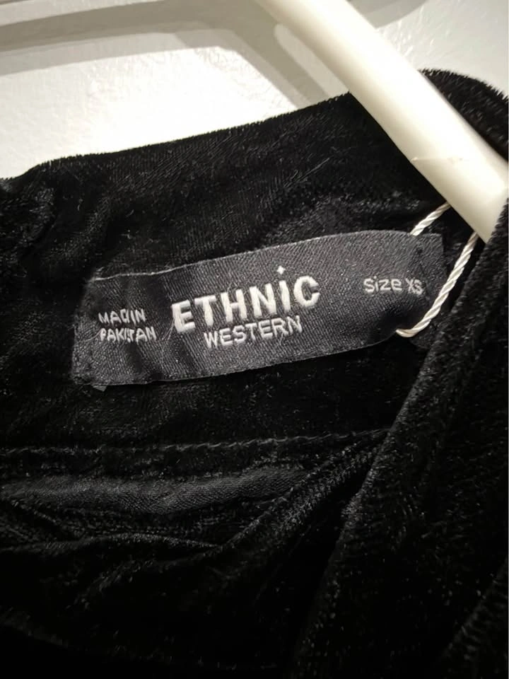 Black Velvet Bodycon Maxi Dress - photo 4