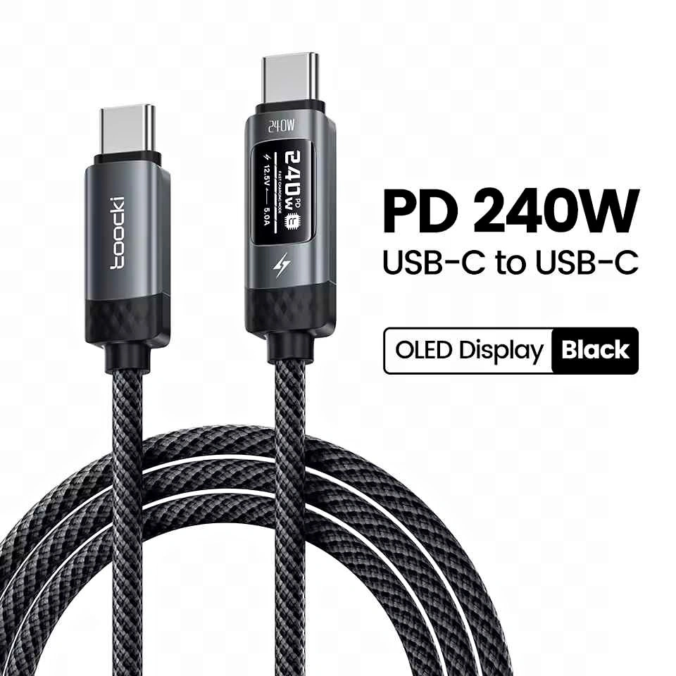 Toocki 240W OLED PD 3.1 Cable - 200cm