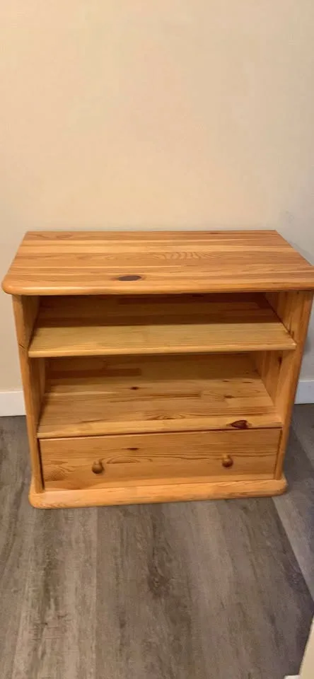 Moving sale! Hard wood Night stand thumbnail