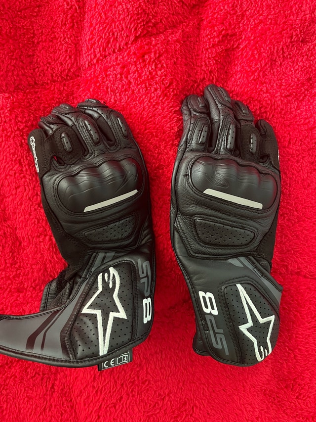 Motorcycle gloves - X-SMALL