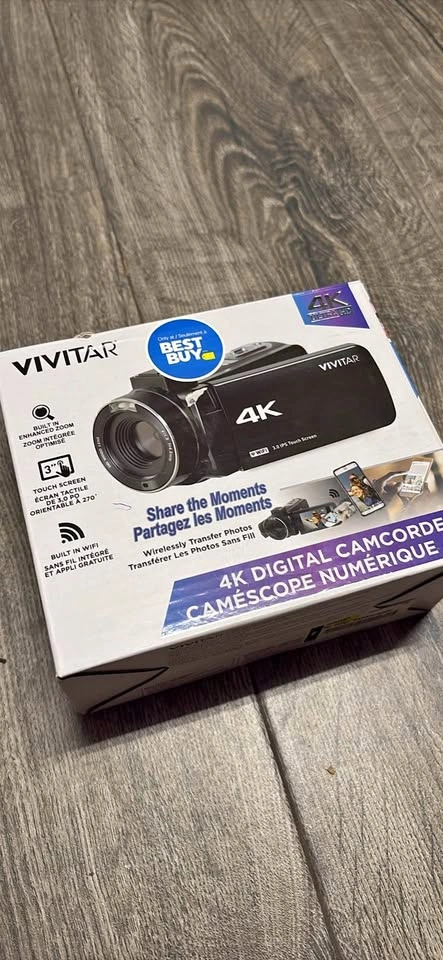 Vivitar DVR4K 4K Pro SD Flash Memory Camcorder