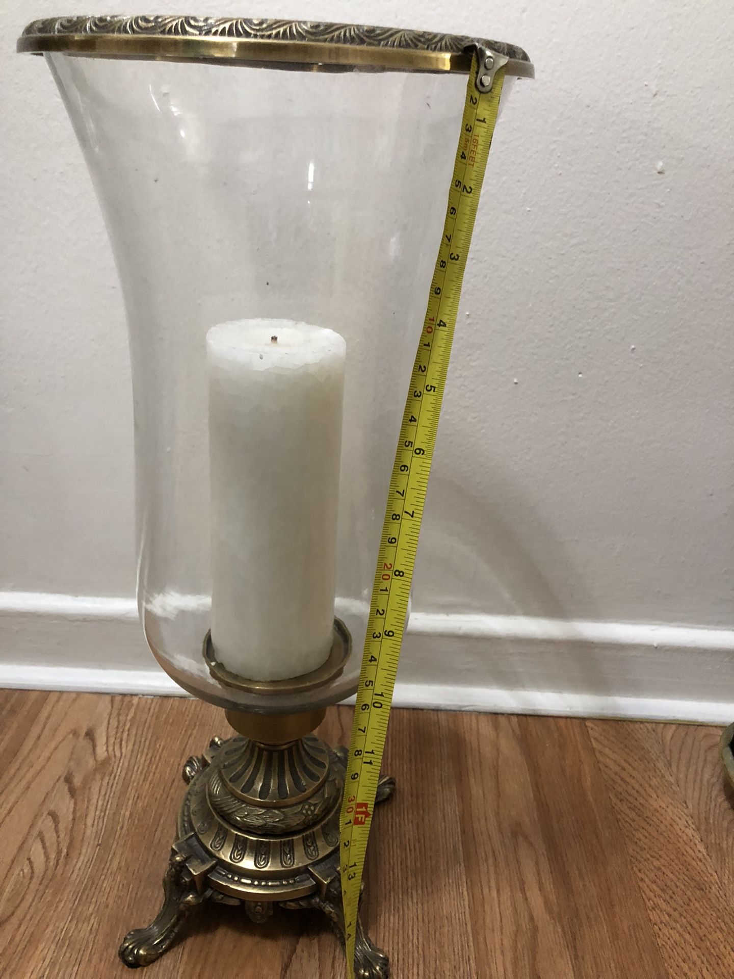 Vintage Brass Candlestick Holder - photo 2