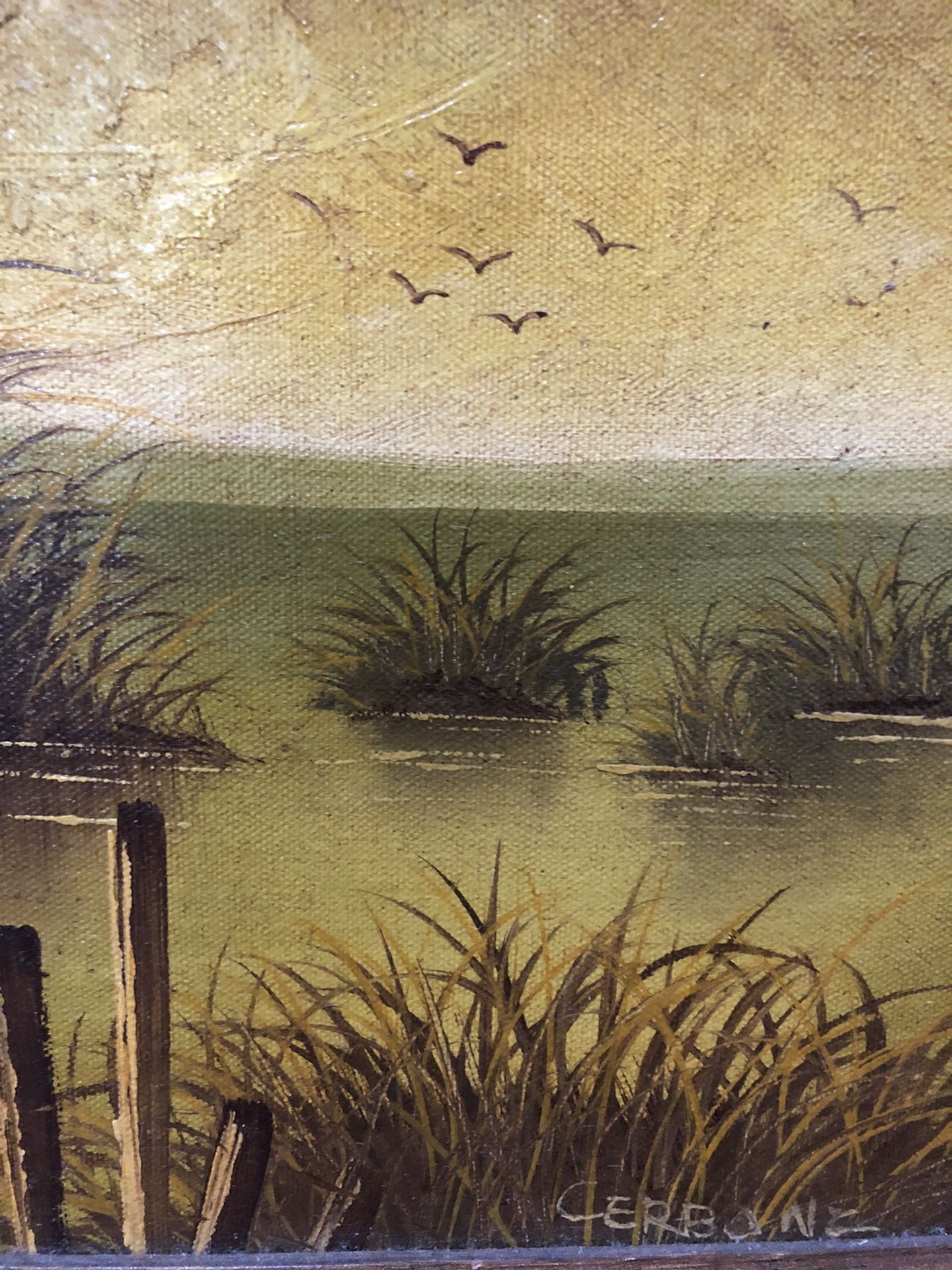 Painting In Beautiful Authentic Frame Sign By Cerbone - photo 3