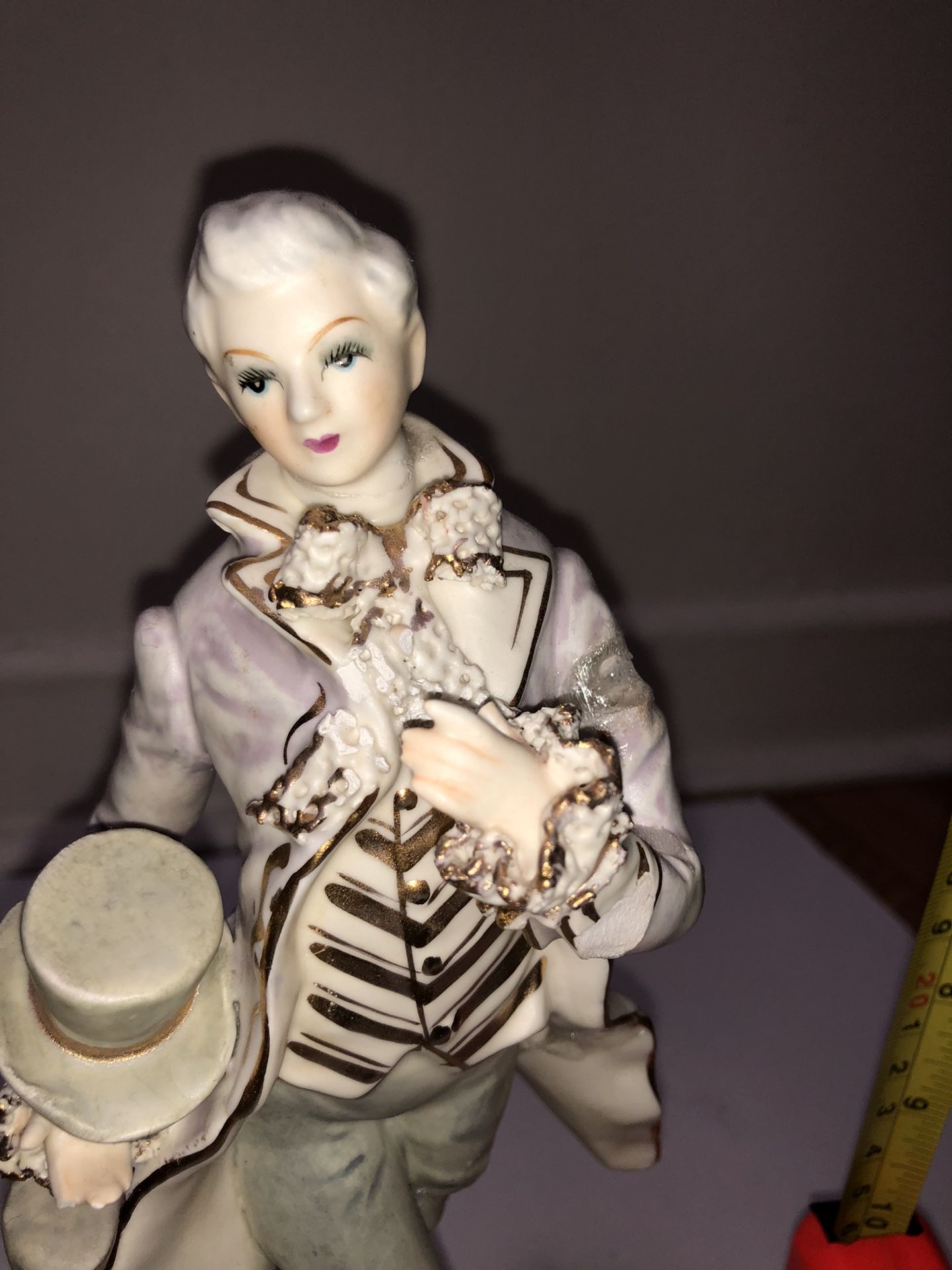 Antique Japanese Young Man Figure - photo 2