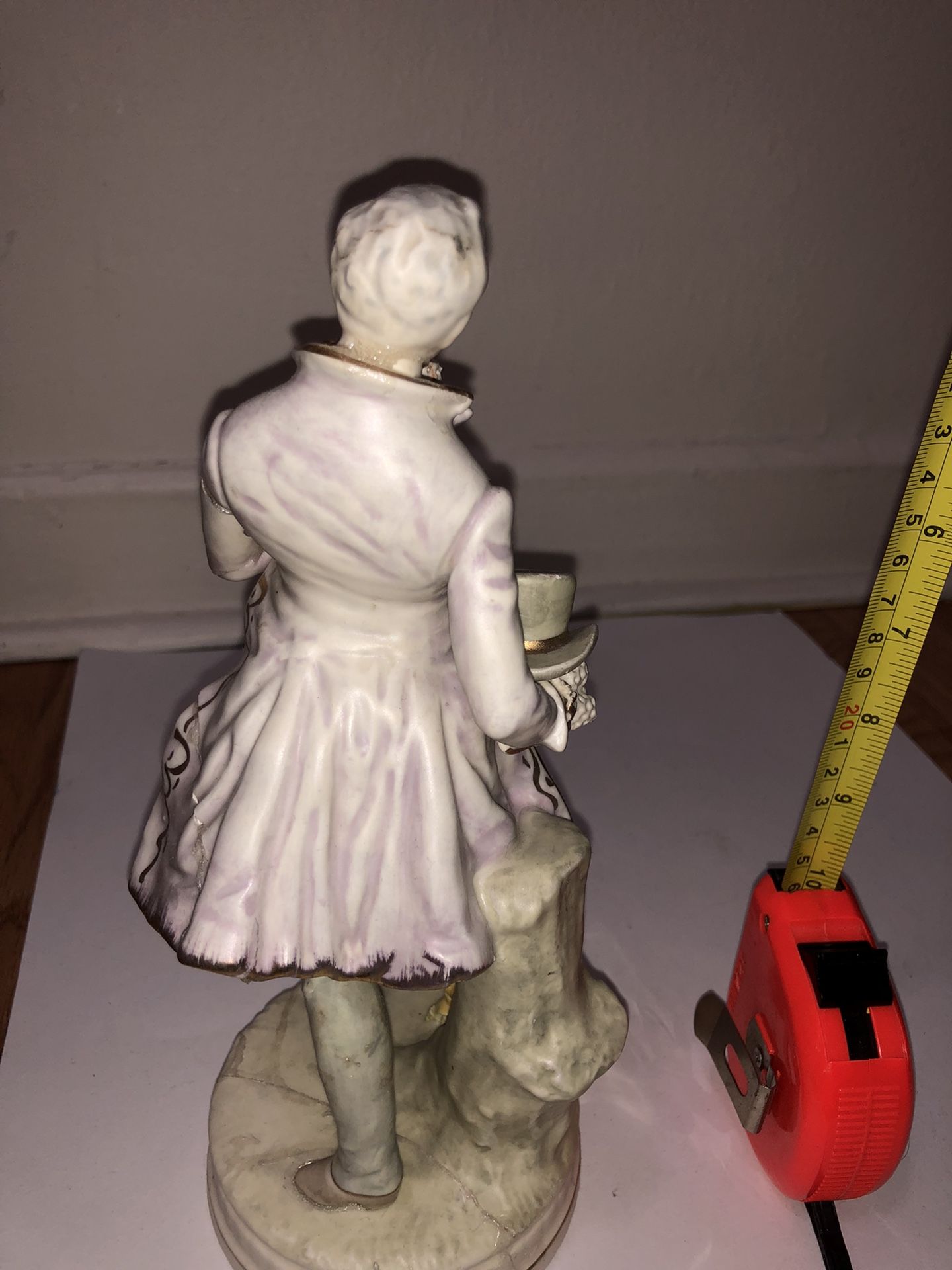 Antique Japanese Young Man Figure - photo 4