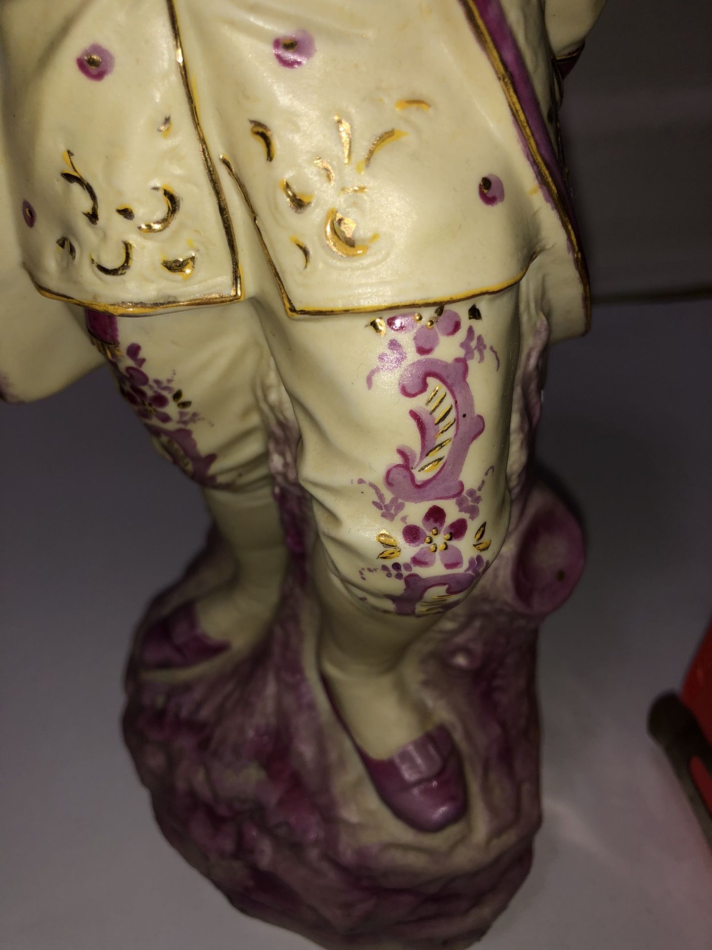 Young Man Porcelain Figure - photo 3