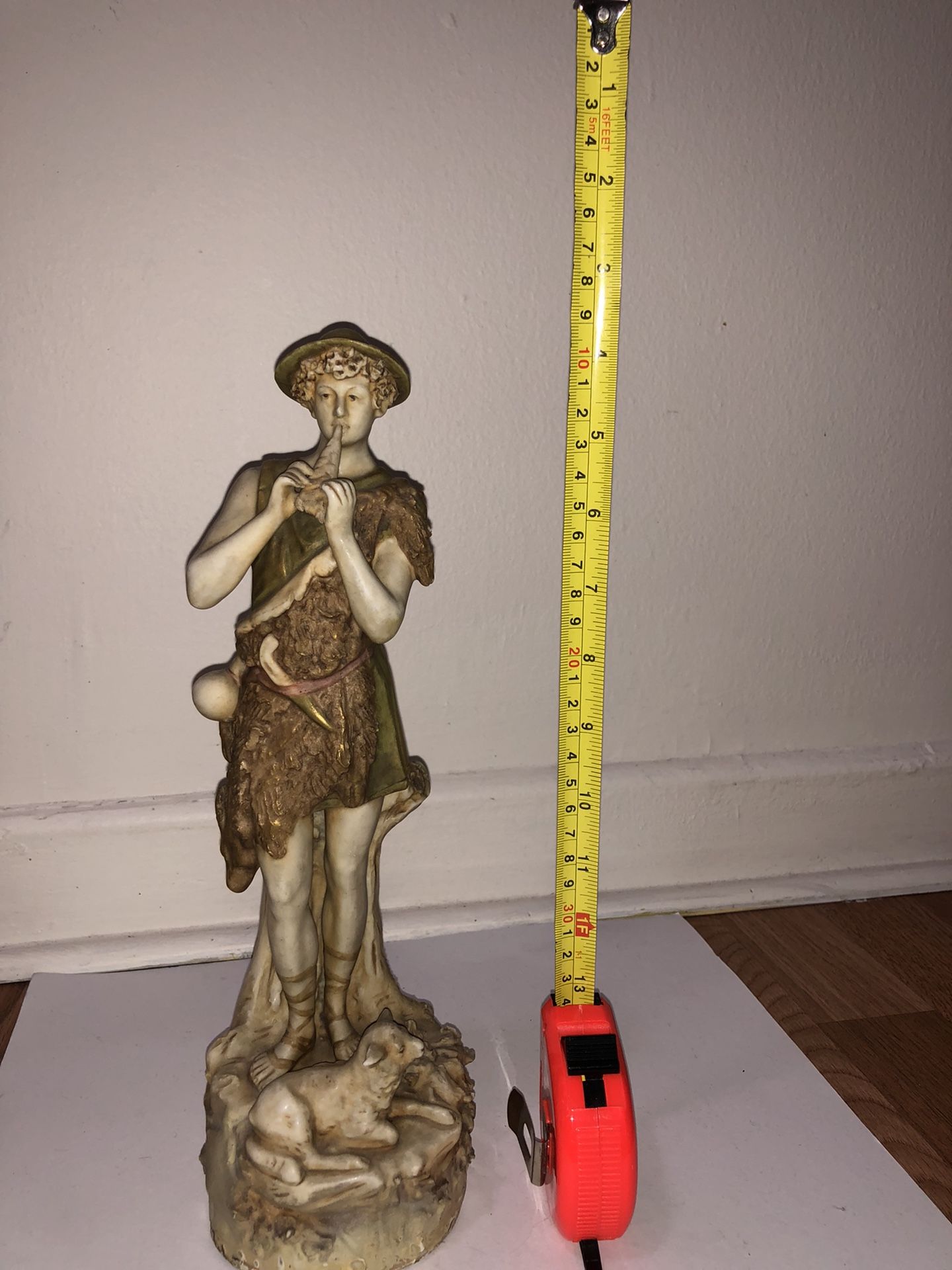 Porcelain German Figure Of Shepherd
