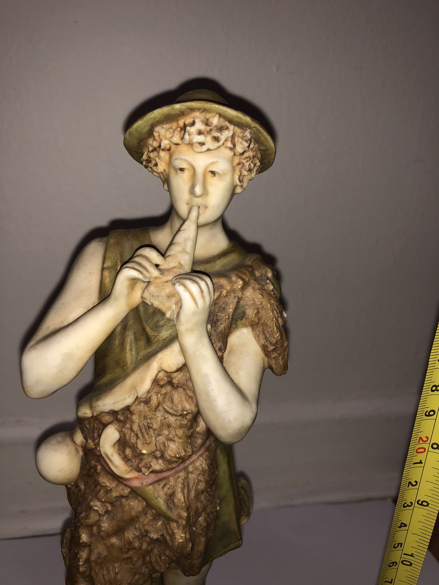 Porcelain German Figure Of Shepherd - photo 2