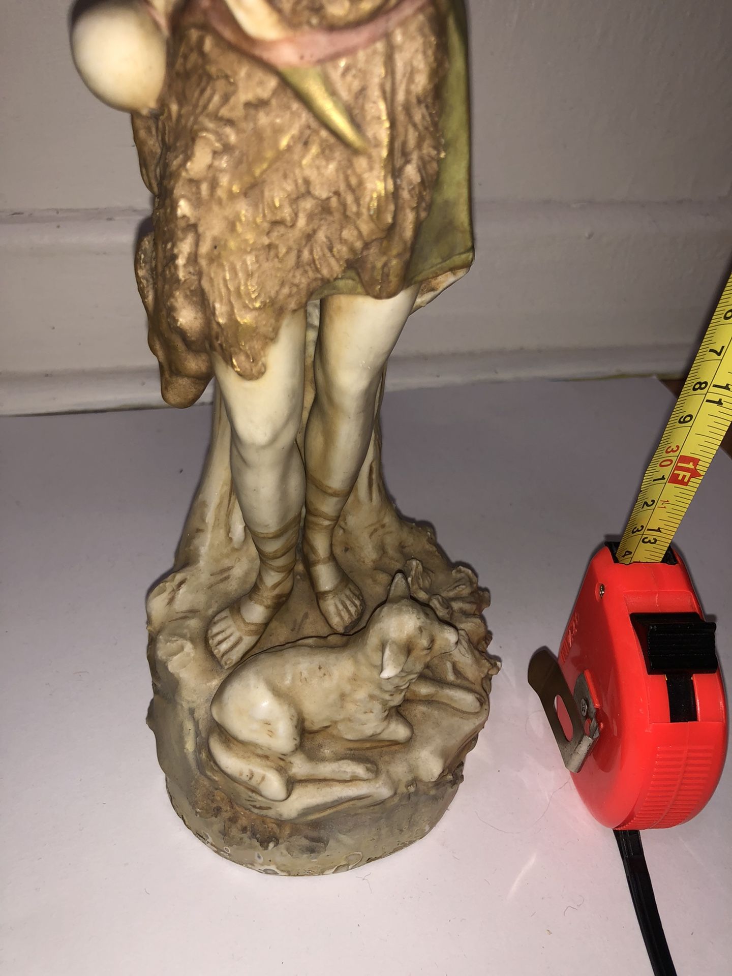 Porcelain German Figure Of Shepherd - photo 4