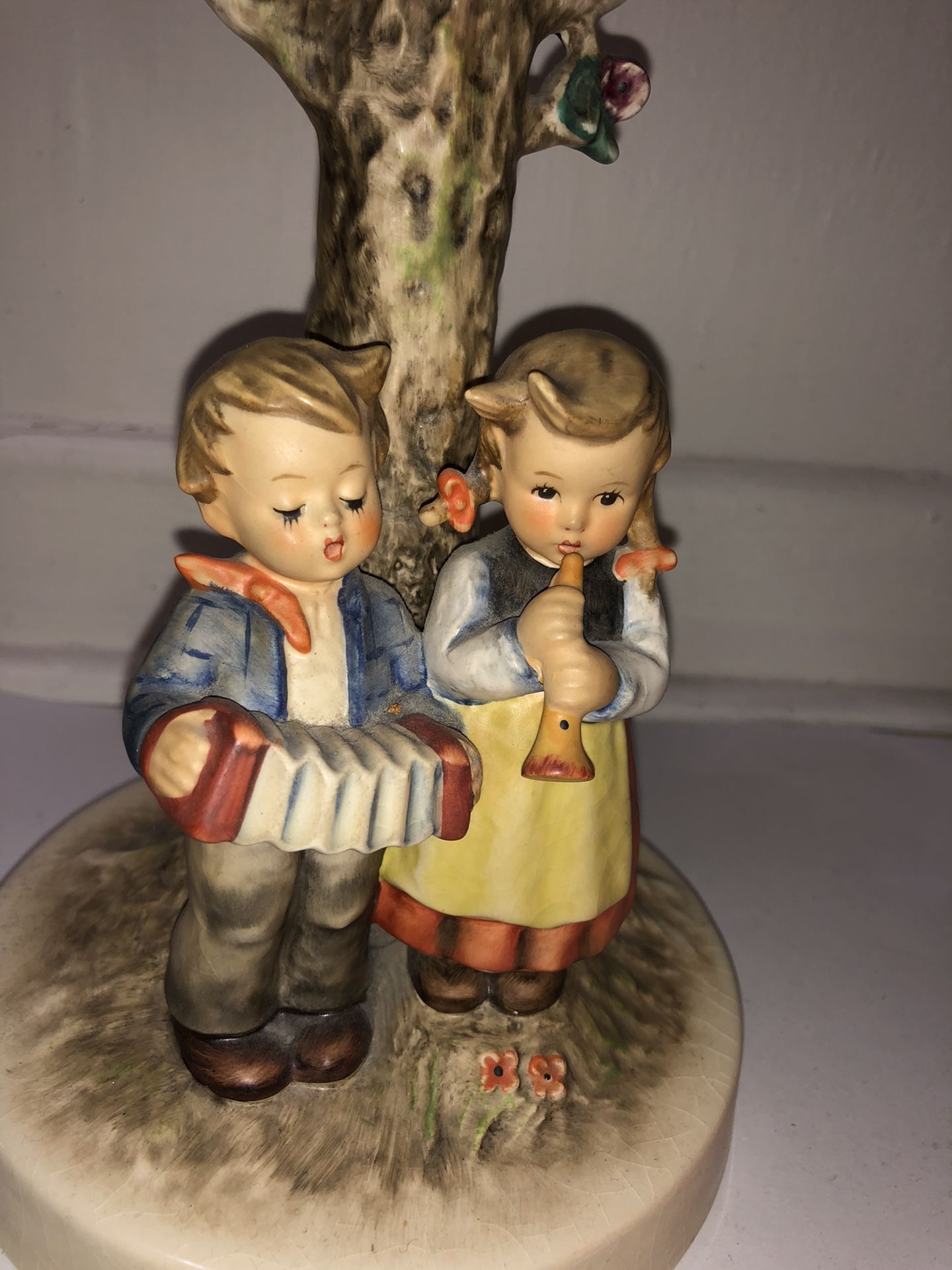 Lamp With Figures Made In Germany - photo 4
