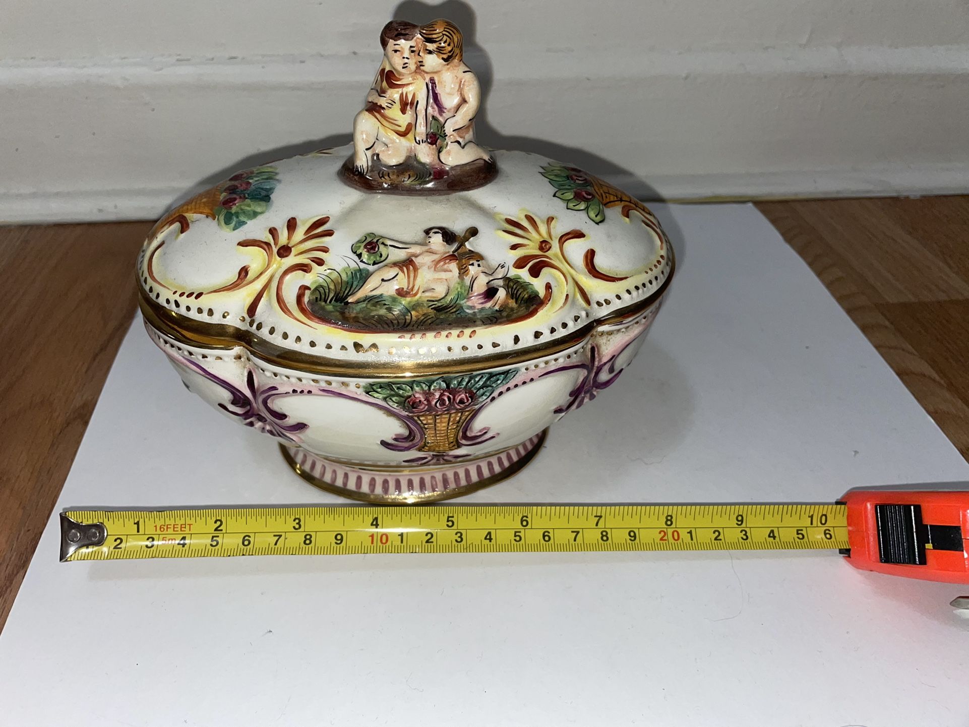 Rare Old Italian Porcelain Capodimonte