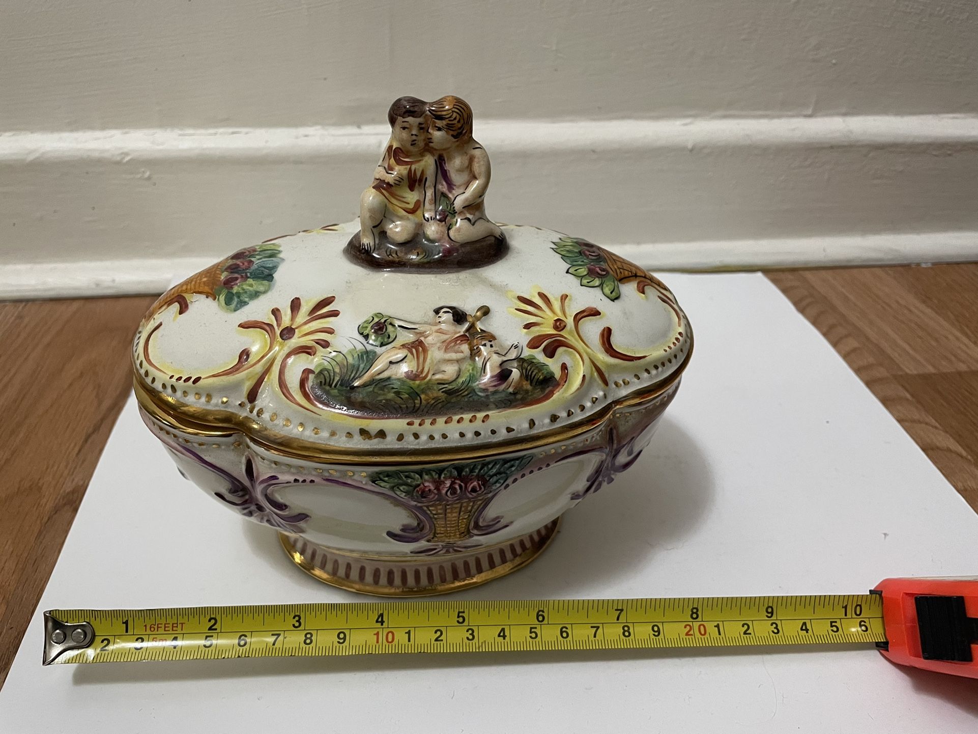 Rare Old Italian Porcelain Capodimonte - photo 2