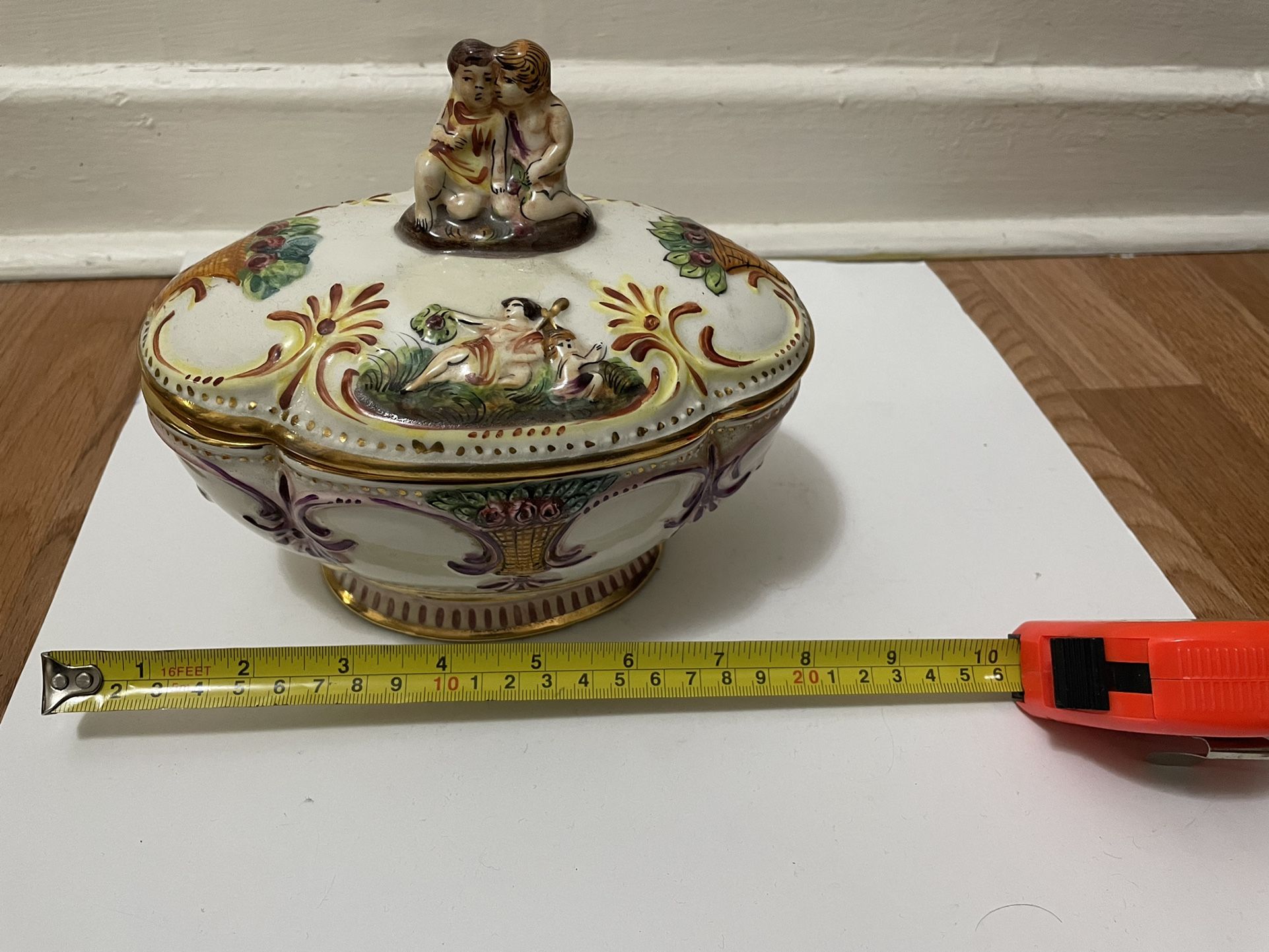 Rare Old Italian Porcelain Capodimonte - photo 3