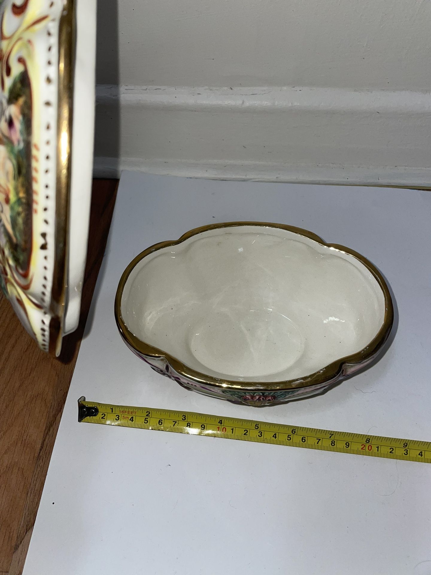 Rare Old Italian Porcelain Capodimonte - photo 5