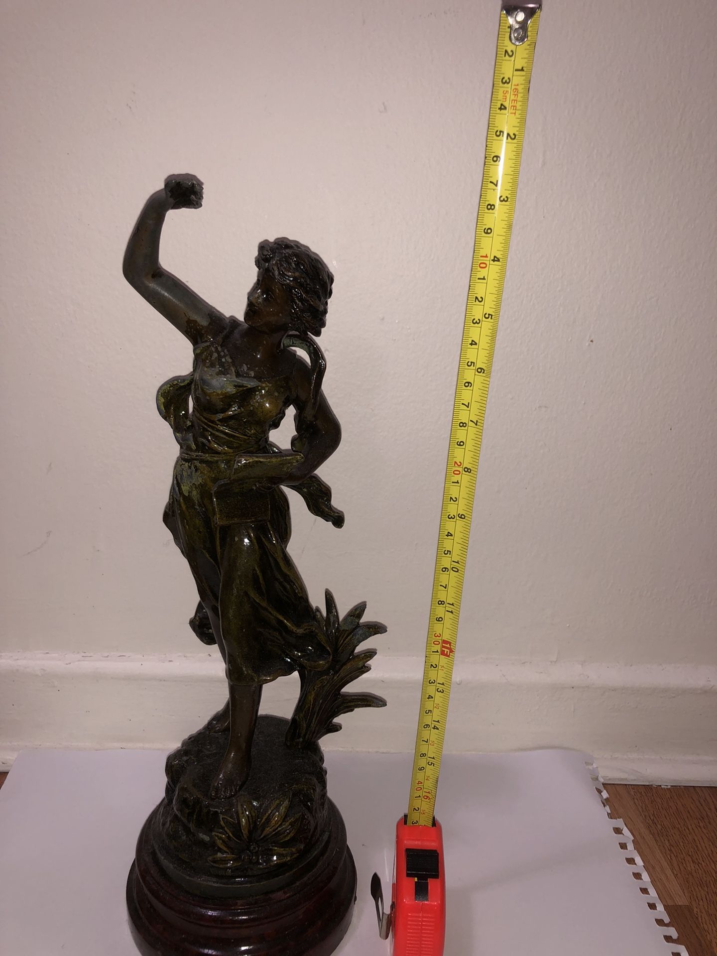 Metal statue