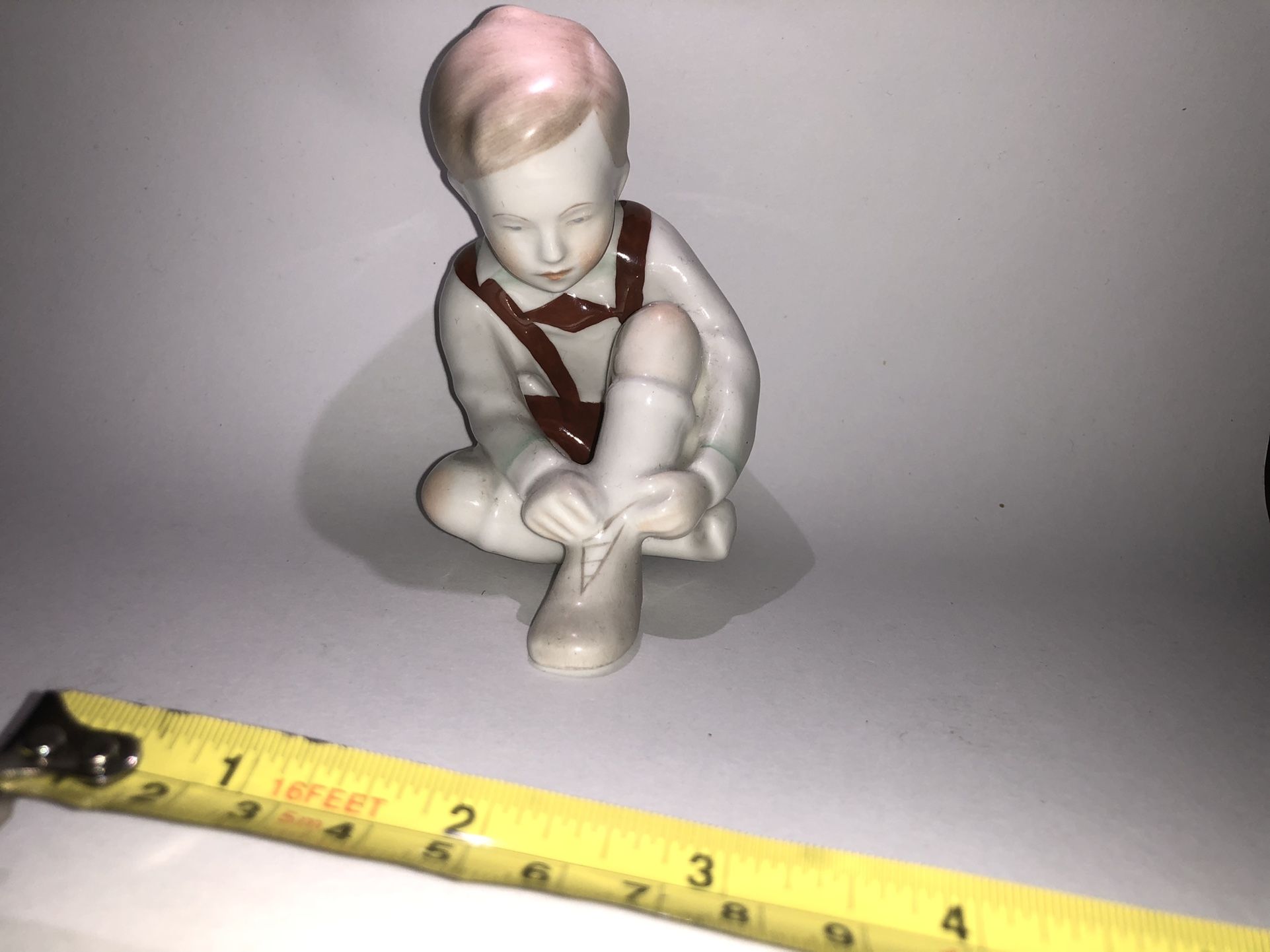 Porcelain Statue Boy