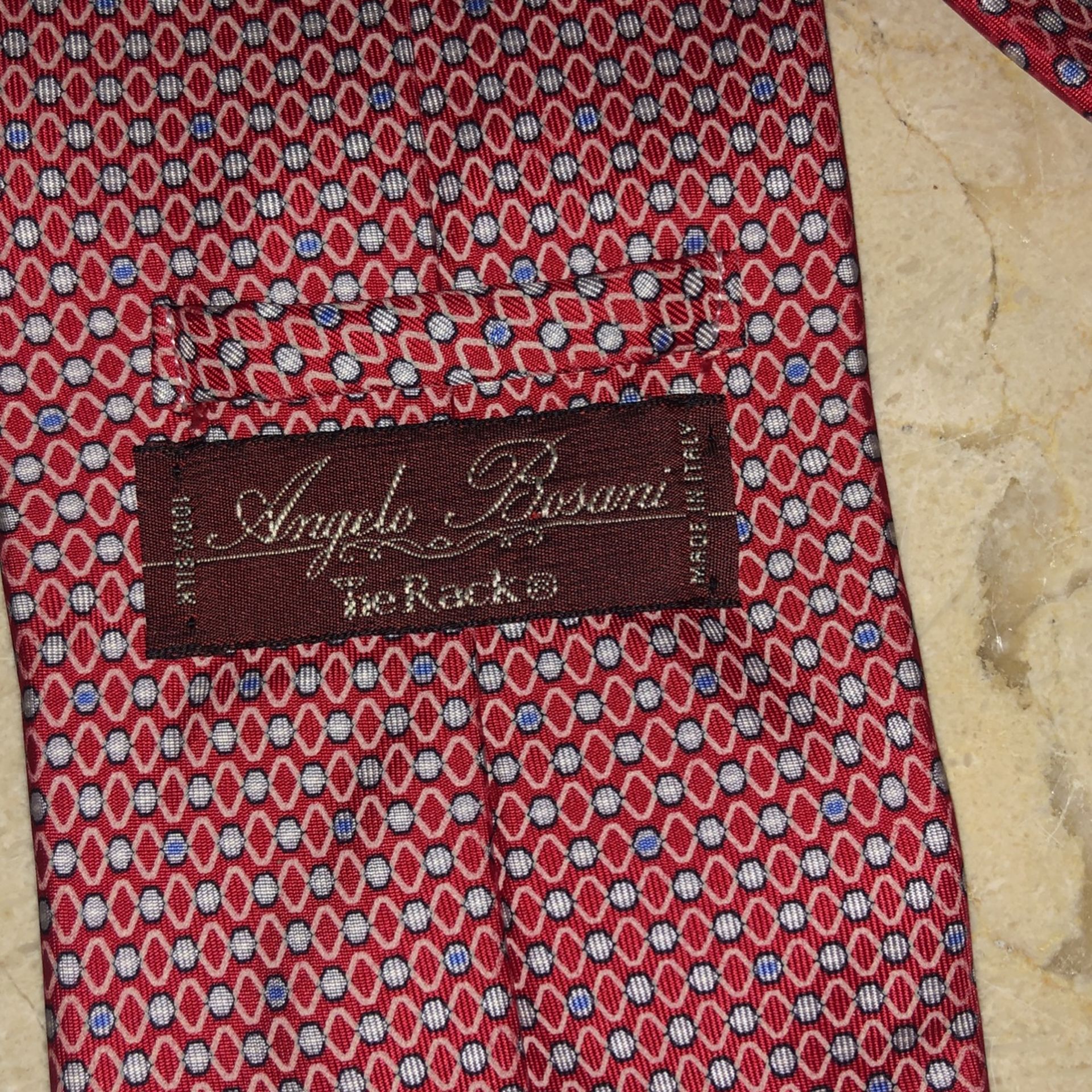 Red Tie 100% Silk - photo 2