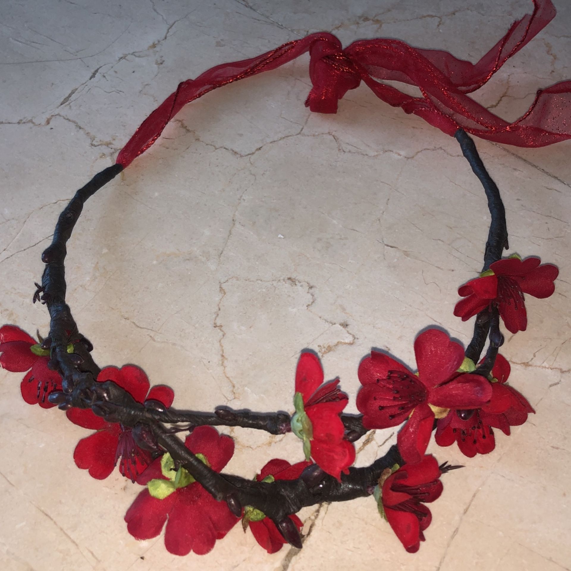 3 Flowers Head Band - photo 4