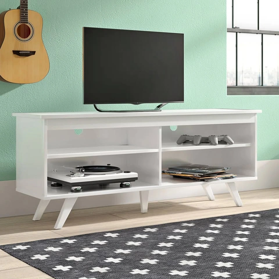 Trule Schaeffer 58” TV Stand - Open Storage - Fits TVs up to 65”