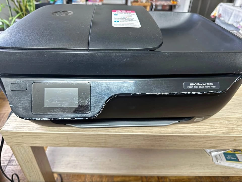 HP OfficeJet 3830 All-in-One Printer without cartridge