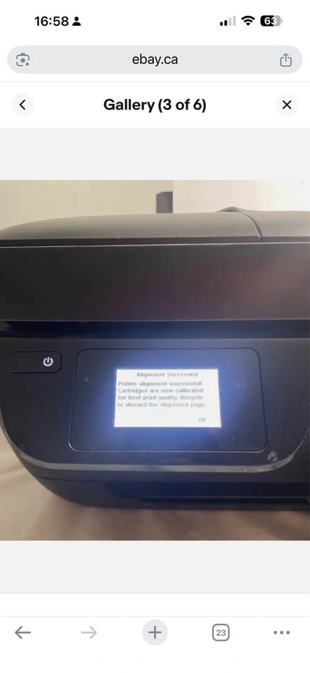 HP OfficeJet 3830 All-in-One Printer without cartridge - photo 4