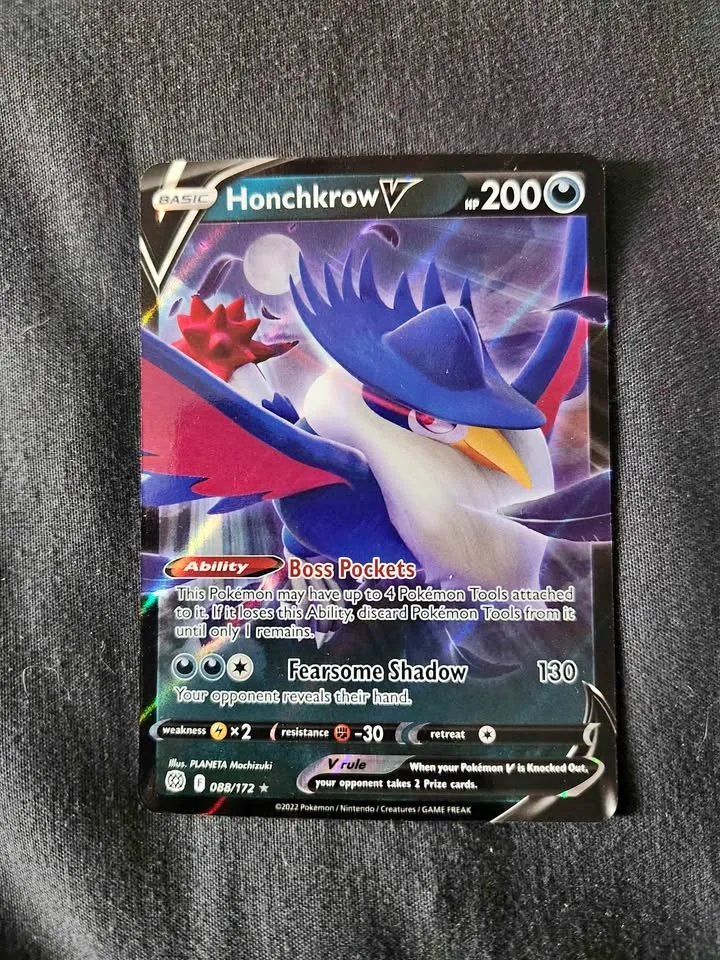 Honchkrow V - Pokemon 088/172 thumbnail