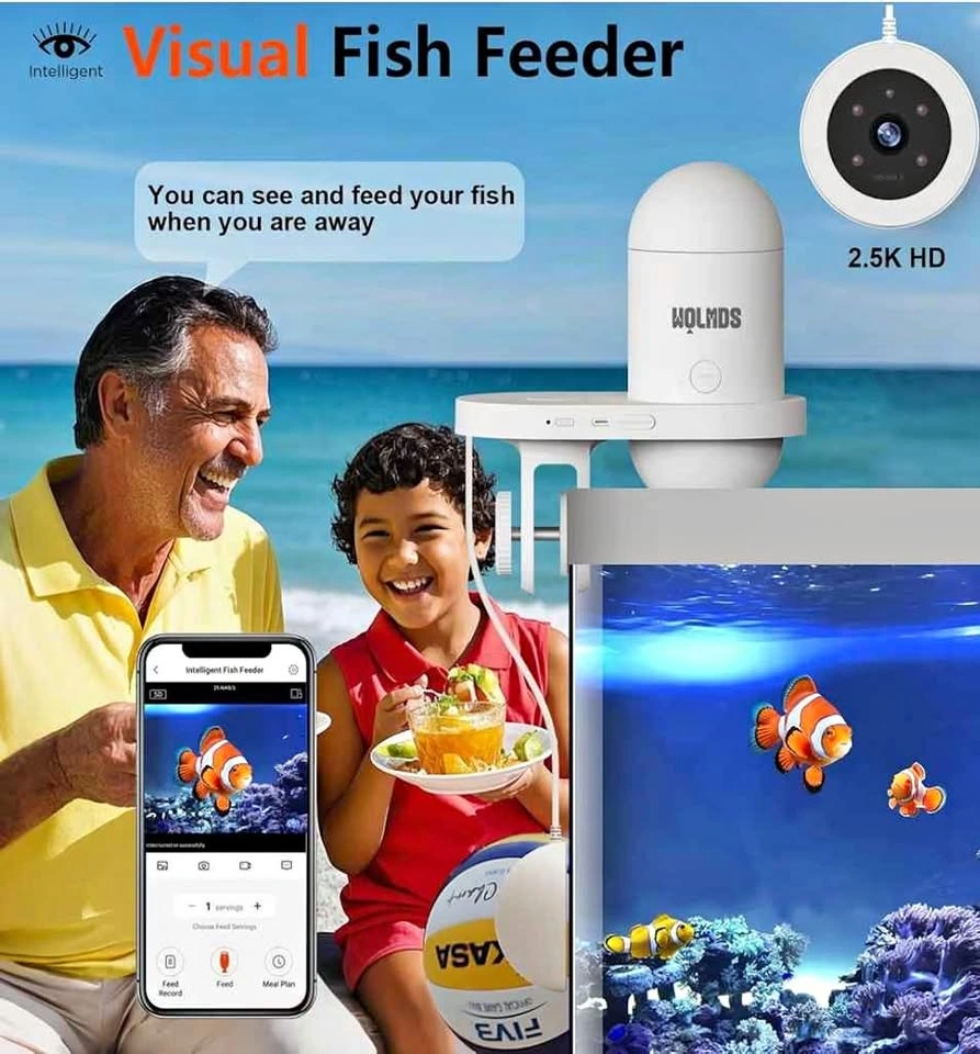 Smart Remote Fish Tank Feeder