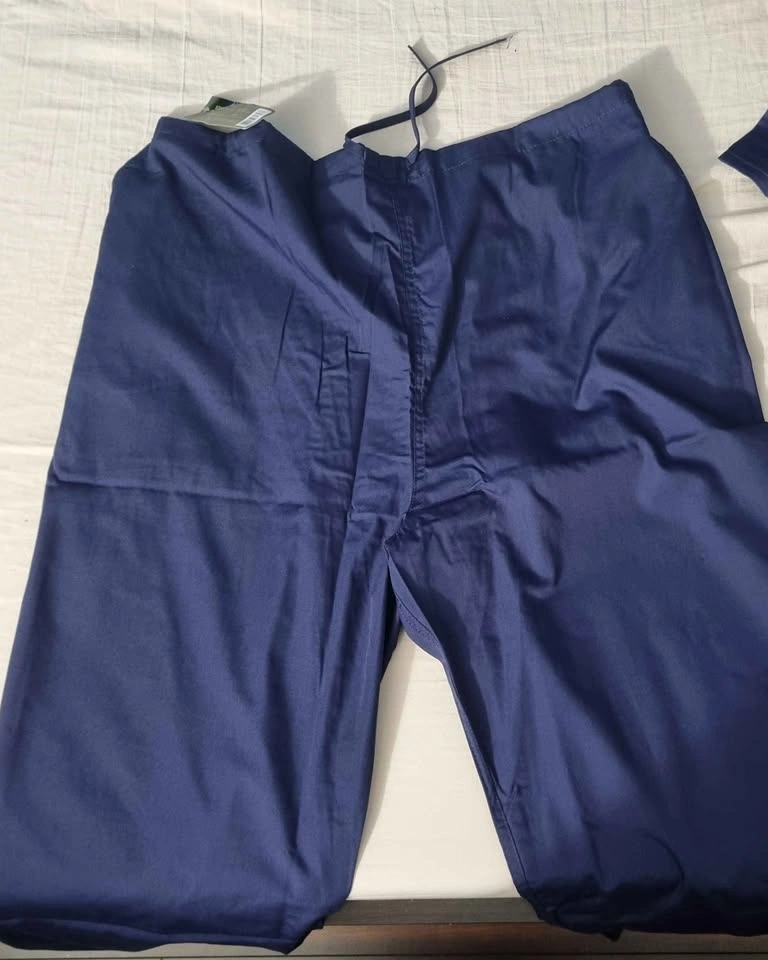 Brand New Medical Scrubs Set - Navy Blue - Plus Size (4XL) - photo 2